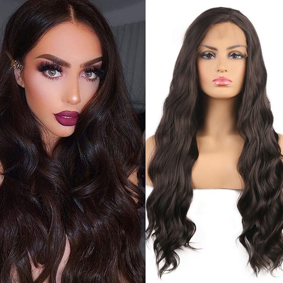 - 💫 24” BROWN BODY WAVY LACE FRONT WIG💫 *NEW*